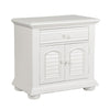Summer House 1 Drawer Nightstand in Oyster White image