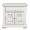 Summer House 1 Drawer Nightstand in Oyster White image