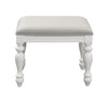 Summer House I Vanity Stool in Oyster White image