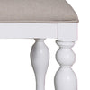 Summer House Bench in Oyster White