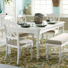 Summer House Rectangular Leg Table in Oyster White image