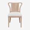 Sheridan Pointe Shaped Corded Back Side Chair (RTA)