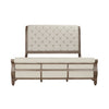 Americana Farmhouse King Sleigh Bed