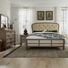 Americana Farmhouse Queen Shelter Bed, Dresser & Mirror, Night Stand image