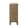 Americana Farmhouse 9 Drawer Dresser in Dusty Taupe and Black image