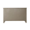 Americana Farmhouse 9 Drawer Dresser in Dusty Taupe and Black