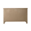 Americana Farmhouse 9 Drawer Dresser in Dusty Taupe and Black image