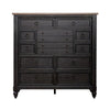 Liberty Furniture Americana Farmhouse 12 Drawer Chesser in Black image
