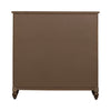 Americana Farmhouse 12 Drawer Chesser in Dusty Taupe and Black