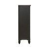 Americana Farmhouse 5 Drawer Chest in Black