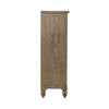 Americana Farmhouse 5 Drawer Chest in Dusty Taupe and Black image