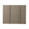 Americana Farmhouse Landscape Mirror in Dusty Taupe and Black