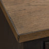 Americana Farmhouse 2 Drawer Nightstand in Black