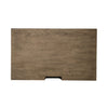 Americana Farmhouse 2 Drawer Nightstand in Dusty Taupe and Black image