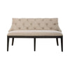 Liberty Furniture Americana Farmhouse Uph Shelter Dining Bench in Dusty Taupe & Black image