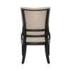 Americana Farmhouse Uph Shelter Side Chair- Black (RTA) image