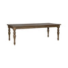 Americana Farmhouse 5 Piece Leg Table Set