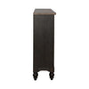 Americana Farmhouse Hall Buffet in Dusty Taupe & Black