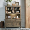 Liberty Furniture Americana Farmhouse 3pc Desk & Hutch in Dusty Taupe