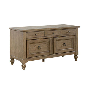 Liberty Furniture Americana Farmhouse Credenza in Dusty Taupe image