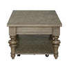 Americana Farmhouse Rectangular Cocktail Table in Dusty Taupe