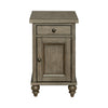 Americana Farmhouse Chair Side Table in Dusty Taupe image