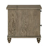 Americana Farmhouse Chair Side Table in Dusty Taupe image