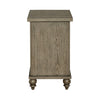 Americana Farmhouse Chair Side Table in Dusty Taupe