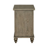 Liberty Furniture Americana Farmhouse Chair Side Table in Dusty Taupe