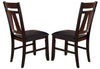 Liberty Furniture Lawson Splat Back Side Chair (Set of 2) in Light/Dark Expresso image
