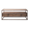 Jamestown Rectangular Cocktail Table in Brown