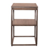Jamestown Chair Side Table in Brown