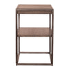 Jamestown Chair Side Table in Brown