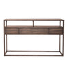 Jamestown Sofa Table in Brown