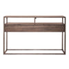 Jamestown Sofa Table in Brown