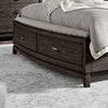 Avalon Storage Footboard w/ Slatroll image