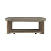 Affinity Cocktail Table in Dusty Taupe with Concrete Top image