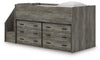 Frandern Loft Bed with Drawer Storage