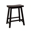 Creations 24 Inch Sawhorse Counter Stool - Black (RTA) image