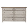 Farmhouse Reimagined Drawer Dresser in Antique White