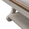 Farmhouse Reimagined Bed Bench in Antique White