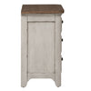Farmhouse Reimagined Drawer Nightstand in Antique White
