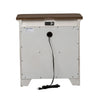 Farmhouse Reimagined Drawer Nightstand in Antique White