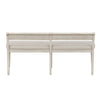 Farmhouse Reimagined Upholstered Bench (RTA) in Antique White image