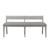 Liberty Furniture Farmhouse Reimagined Upholstered Bench (RTA) in Antique White