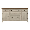 Farmhouse Reimagined Door Credenza in Antique White