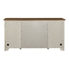Farmhouse Reimagined Door Credenza in Antique White