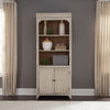 Farmhouse Reimagined Bookcase in Antique White image