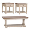 Farmhouse Reimagined 3 Piece Set (1-Cocktail 2-End Tables)