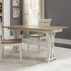 Liberty Farmhouse Reimagined Flip Lid Sofa Table in Antique White
